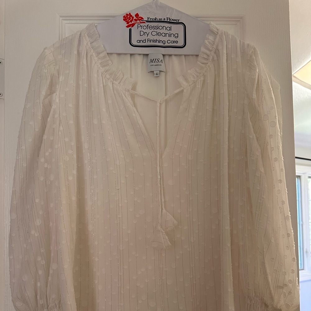 Misa Los Angeles blouse size L